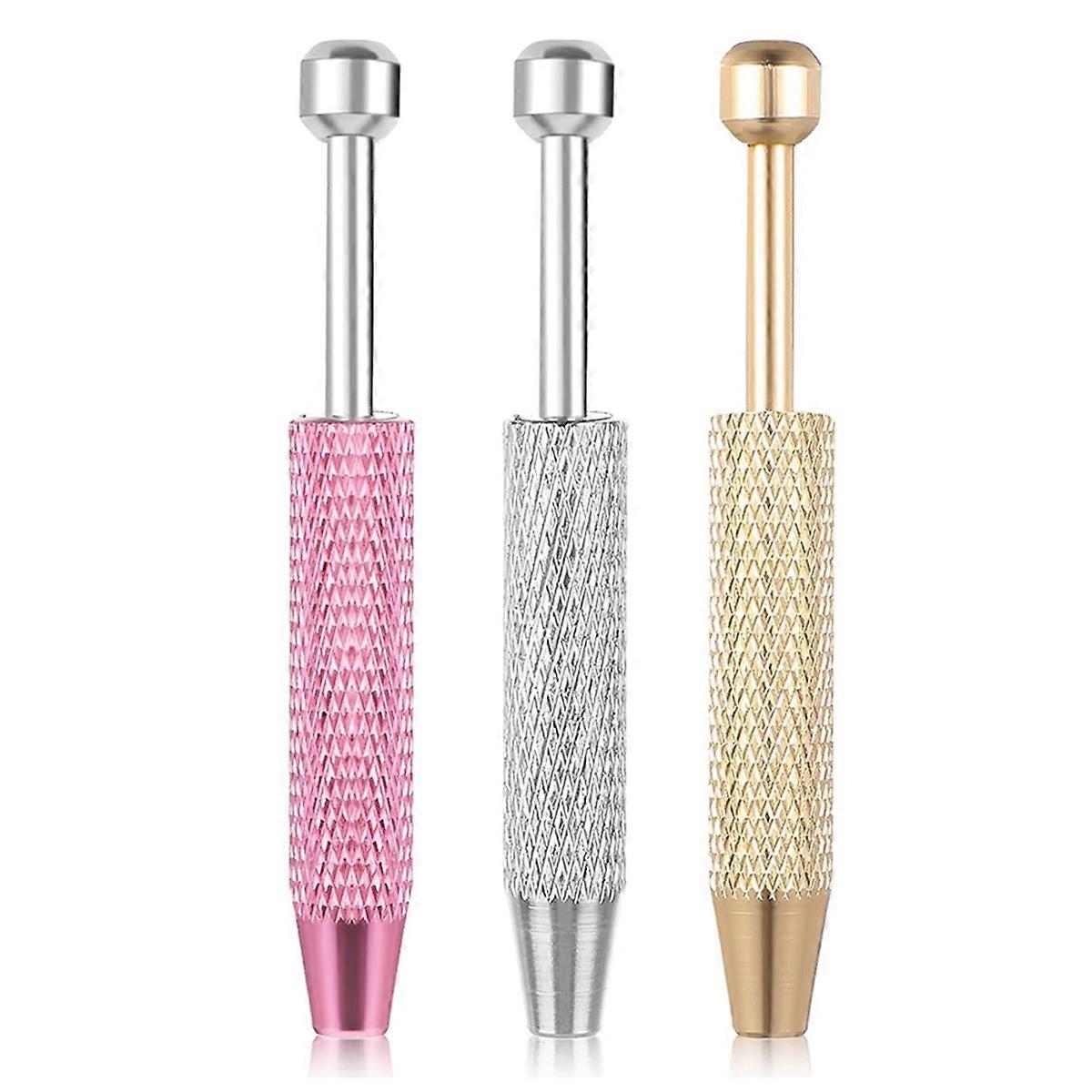 3 عبوات أداة انتزاع الكرة الثقب ، 4 شوكات من الفولاذ المقاوم للصدأ ثقب أداة الإمساك ، 4-مخلب المجوهرات P