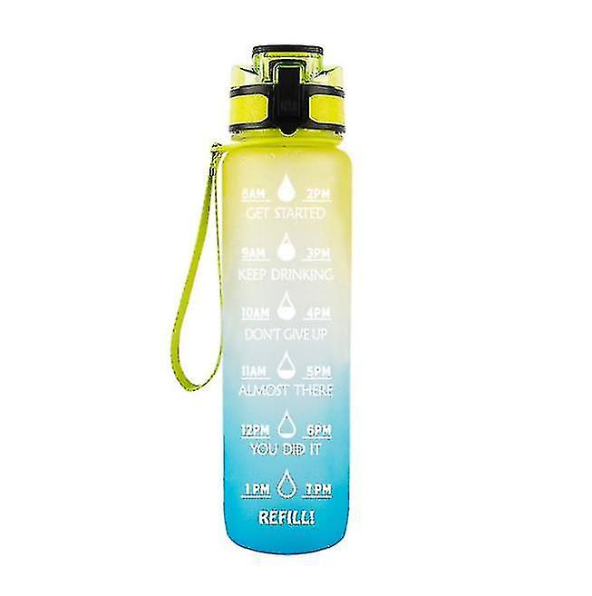 Water Bottle With Time Marker