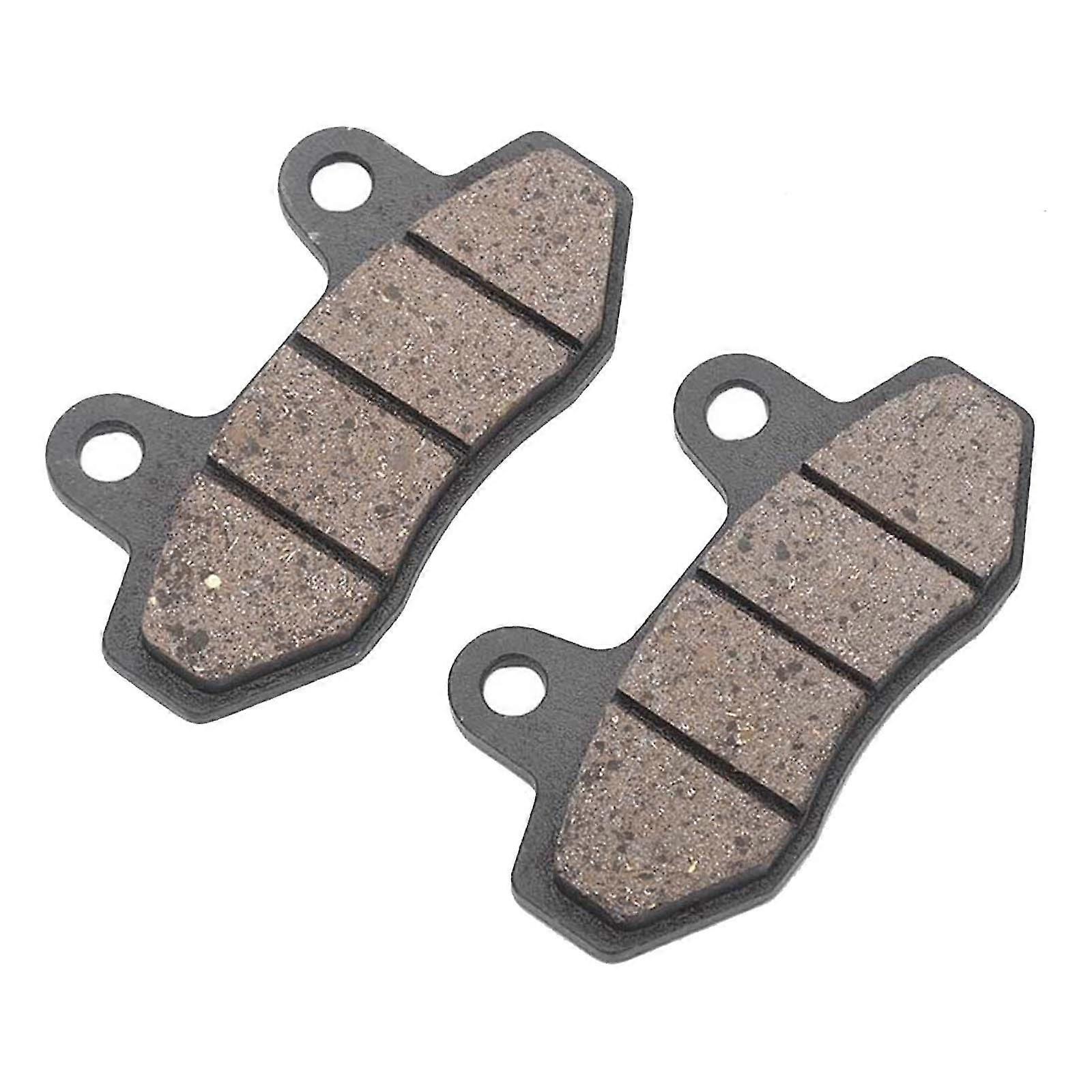 2 Pieces Brake Pads Black Easy Installation Metal for 125cc 110cc 160cc