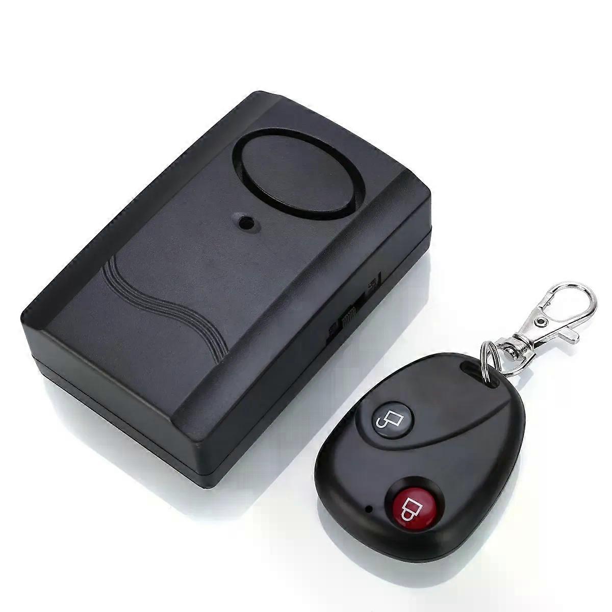For Motorcycle Scooters 120db 9V Motorcycle Anti Theft Security Alarm With Remote Control 12V 23A Built-in Vibration Sensor~12631