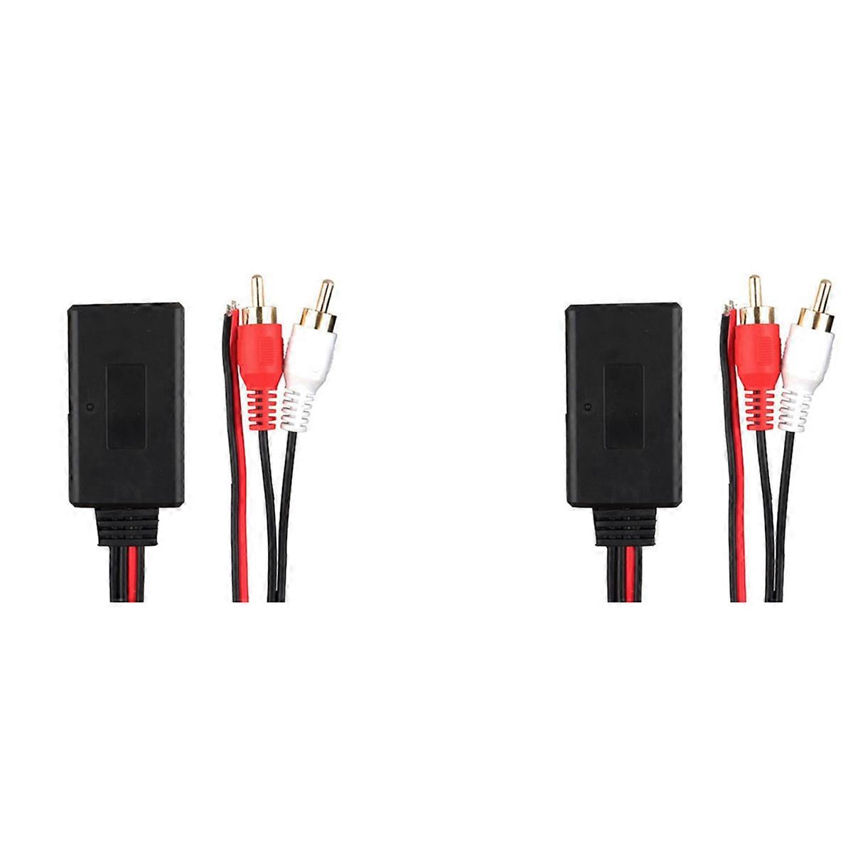 Universal Car USB Adapter Wireless Receiver Media AUX Audio Cable