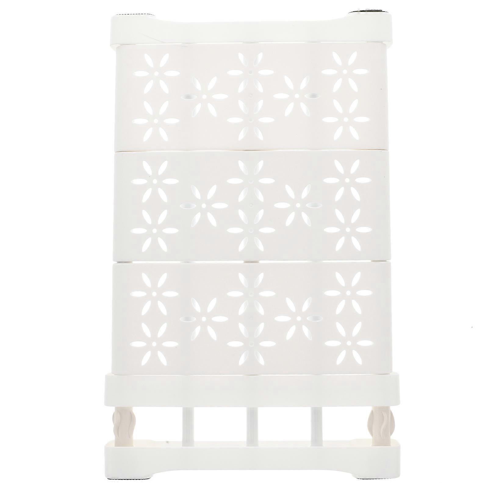 Expandable Tension Shelf For Wardrobe Closet Tension Shelf Adjustable Range 38-60 Cm White Color Storage 1Pack