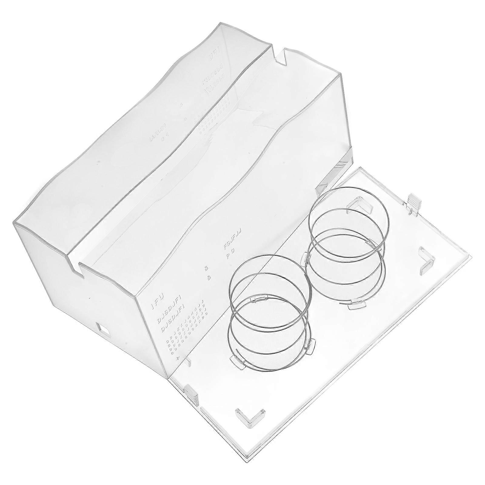 Napkin Dispenser Tissue Cover Holder Prevent Jamming Home Office Use 21.80X11.50X10.80CM 1Pcs