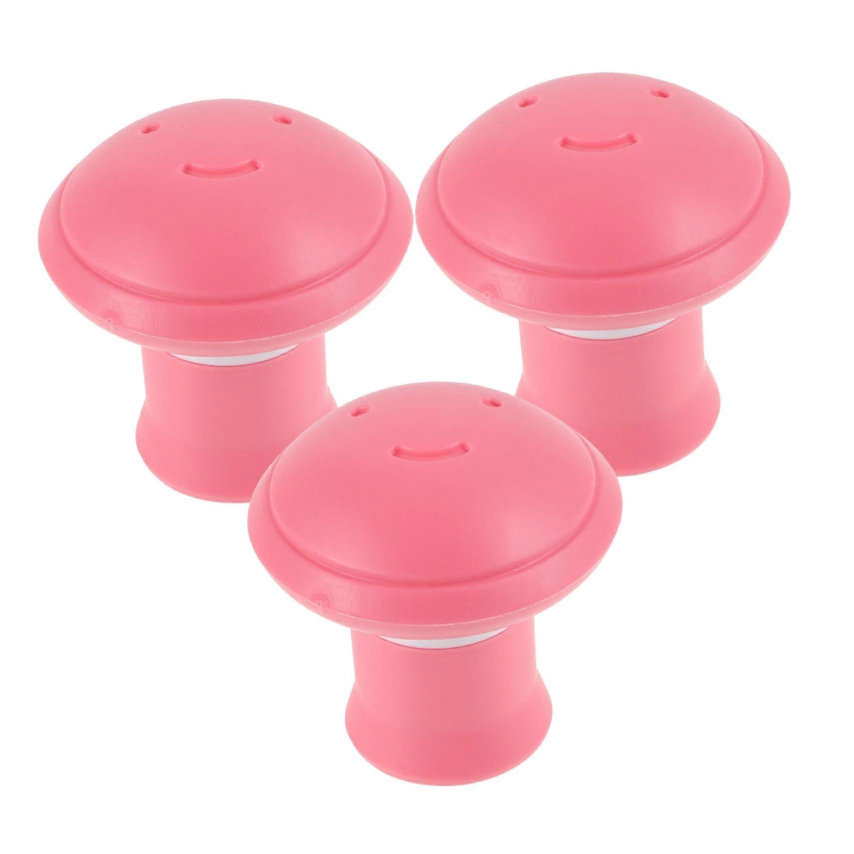 Facial Muscle Trainer 3-Piece Set Portable Design Pink Color For Men Double Chin Reduction Face Lifting Device