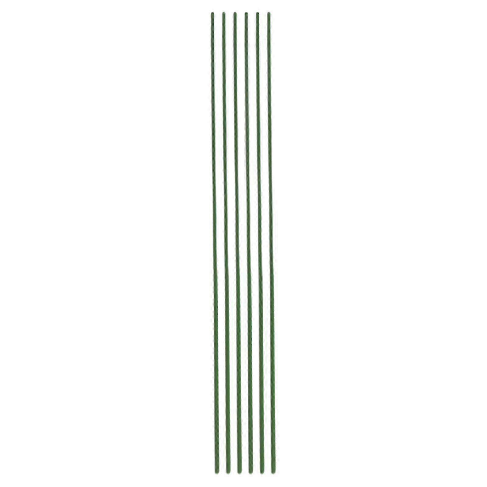 6 Pack Green Soft Twist Ties for Supporting Plants and Vines, 3.2mm Flexible Garden Craft Ties for Securing Stems and Branches