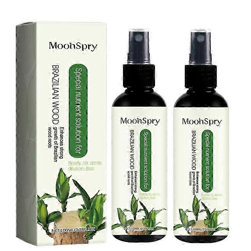 2x محلول مغذي خاص للخشب البرازيلي يمتصه النباتات بسهولة سماد الزهور الاحترافي للزراعة المائية النباتية