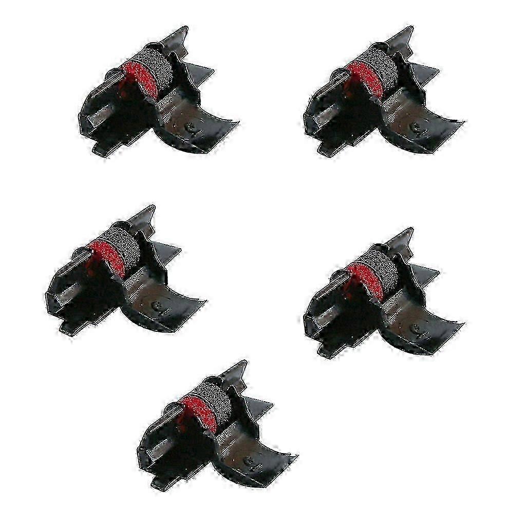 5-Pack Compatible Calculator Ink Roller Replacement for Certain Brand Models FR 2550, 2500, HR100, HR150, HR7, HR8