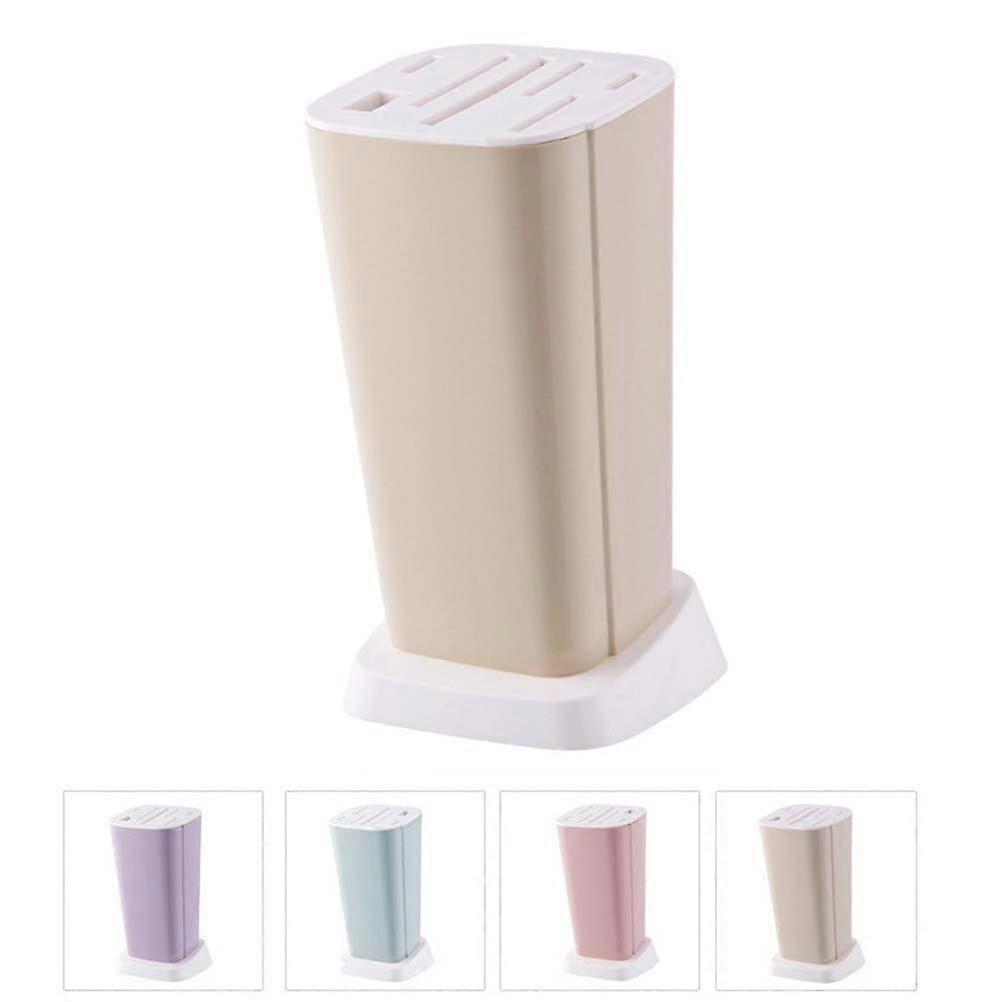 Kitchen Utensil Rack Holder Multi-Function Storage Rack For Kitchen Tool PP Plastic Material Beige 14.50X13.00X26.00CM 1Set