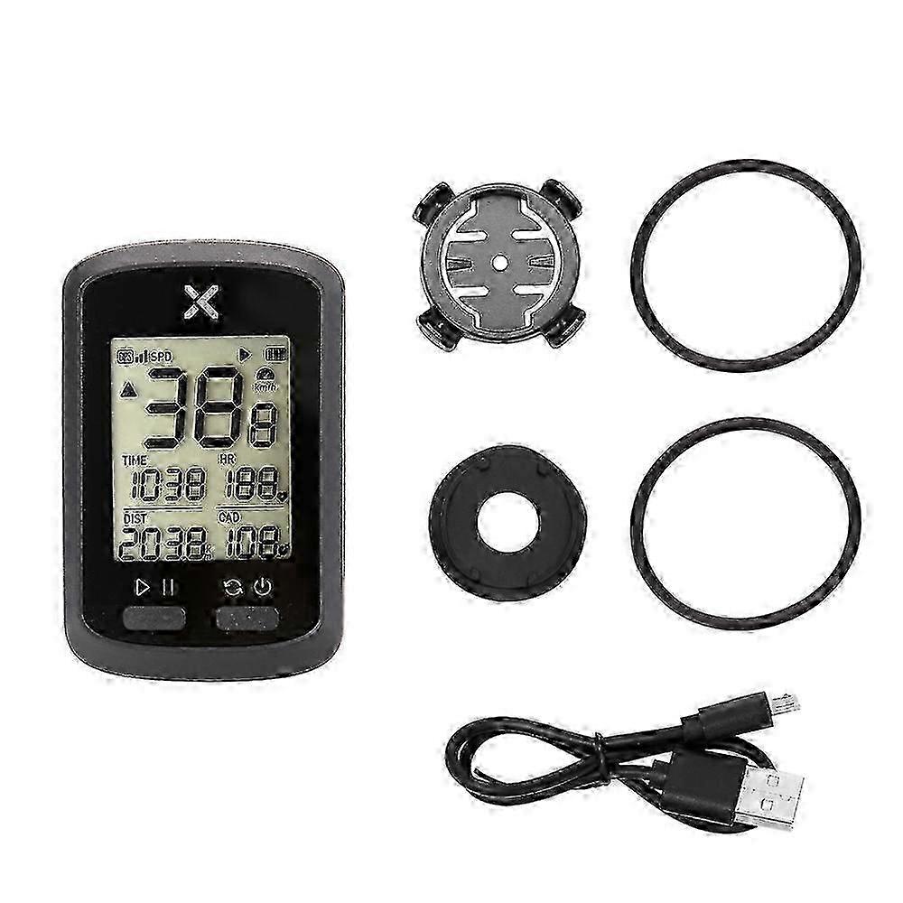 Drahtloser GPS-Tachometer für Rennräder und MTB-Räder, wasserdichter Fahrradcomputer mit Trittfrequenz und Hintergrundbeleuchtung