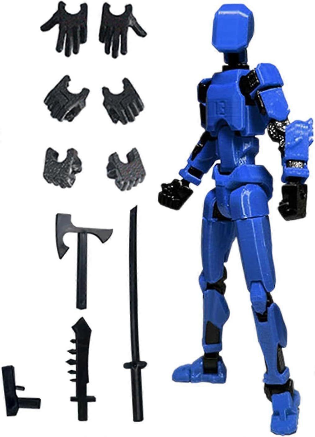 T13 Action Figure Titan 13 Action Figure Robot Action Figure3D Printed Action