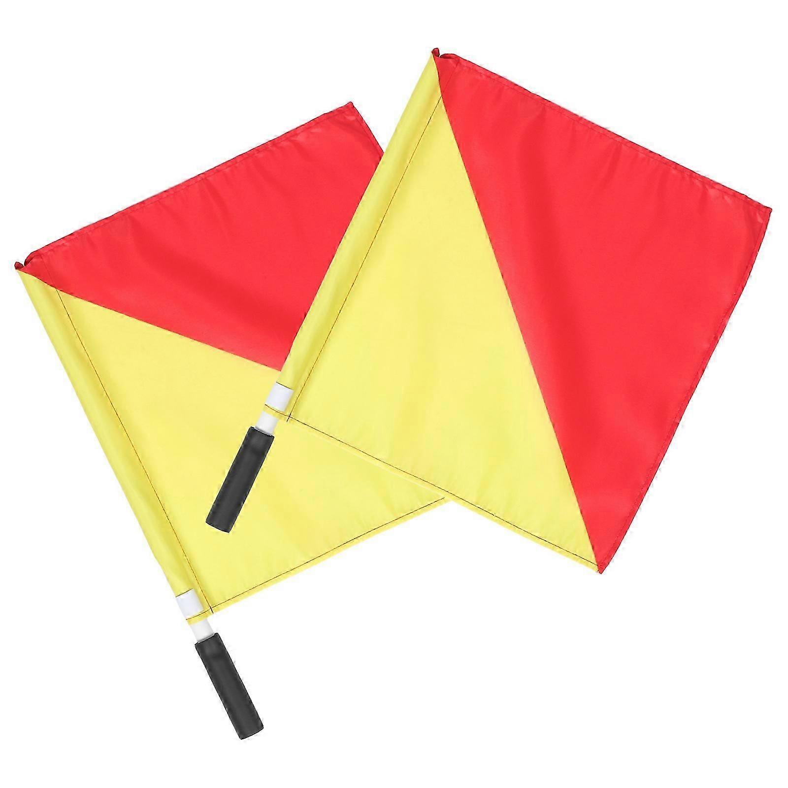 Hand Signal Flag Commanding Flags Training Training Design Assorted Color 45.00X35.00X2.00CM Navy Signal 2Pcs