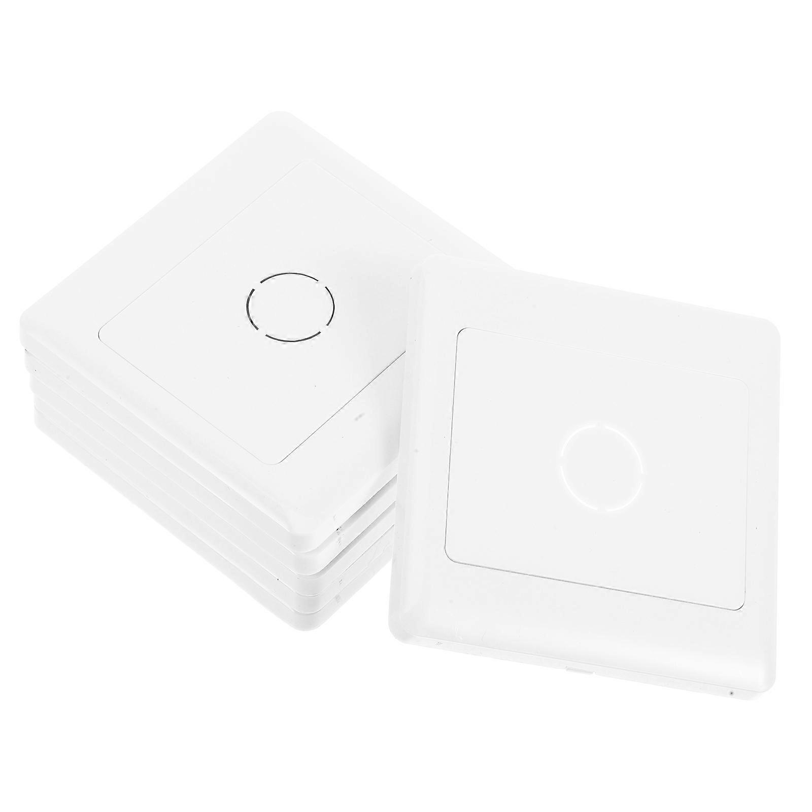 Plastic Access Panel Switch Covers Decorative Outlet Cover for Home Renovation 6Pcs