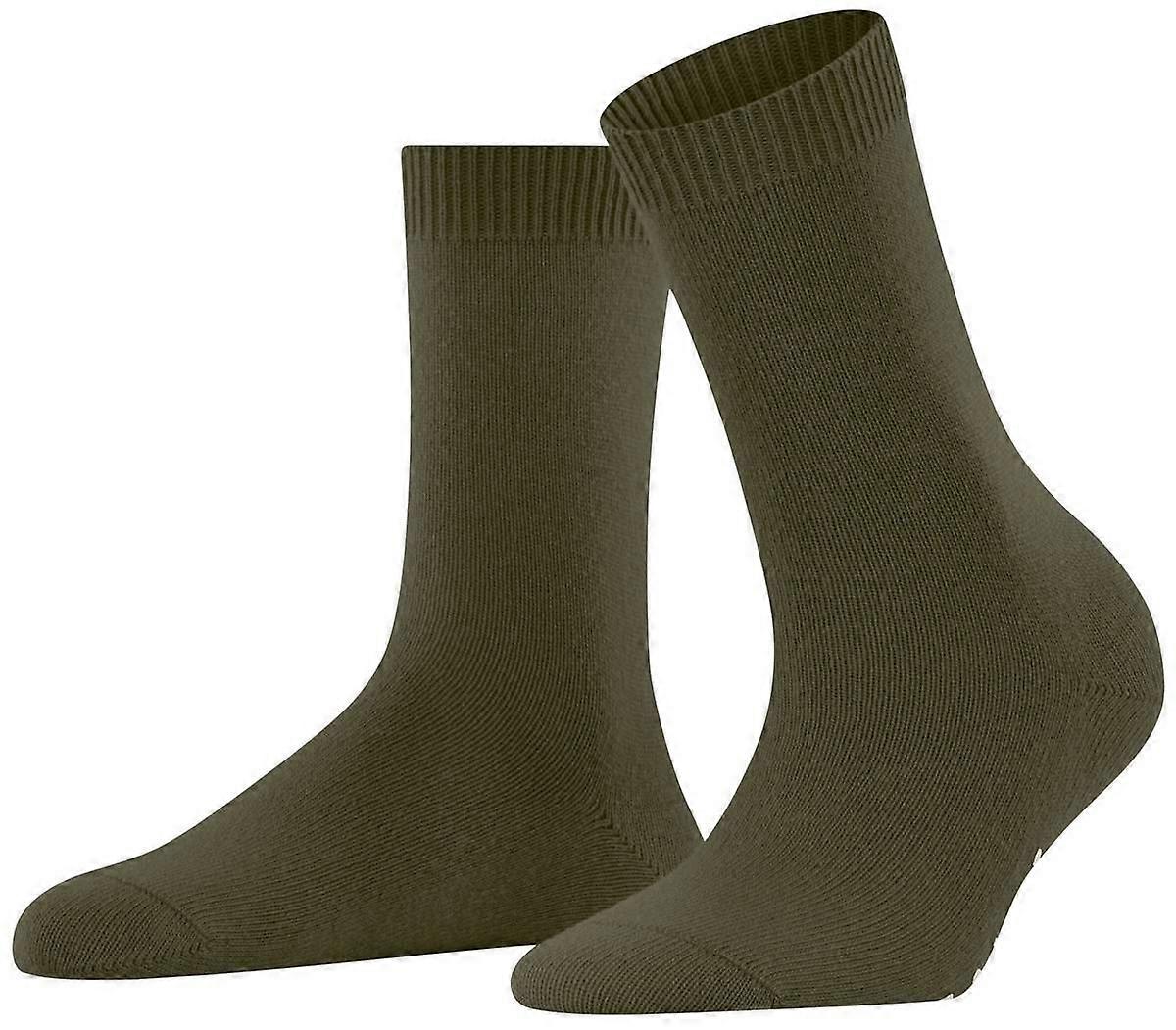 Falke Cosy Wool Socks - Artichoke Green
