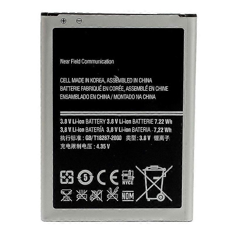 For Samsung Galaxy S4 mini I9190 3.80V 1900mAh Rechargeable Li-ion Battery (Encode: B500BE) (without