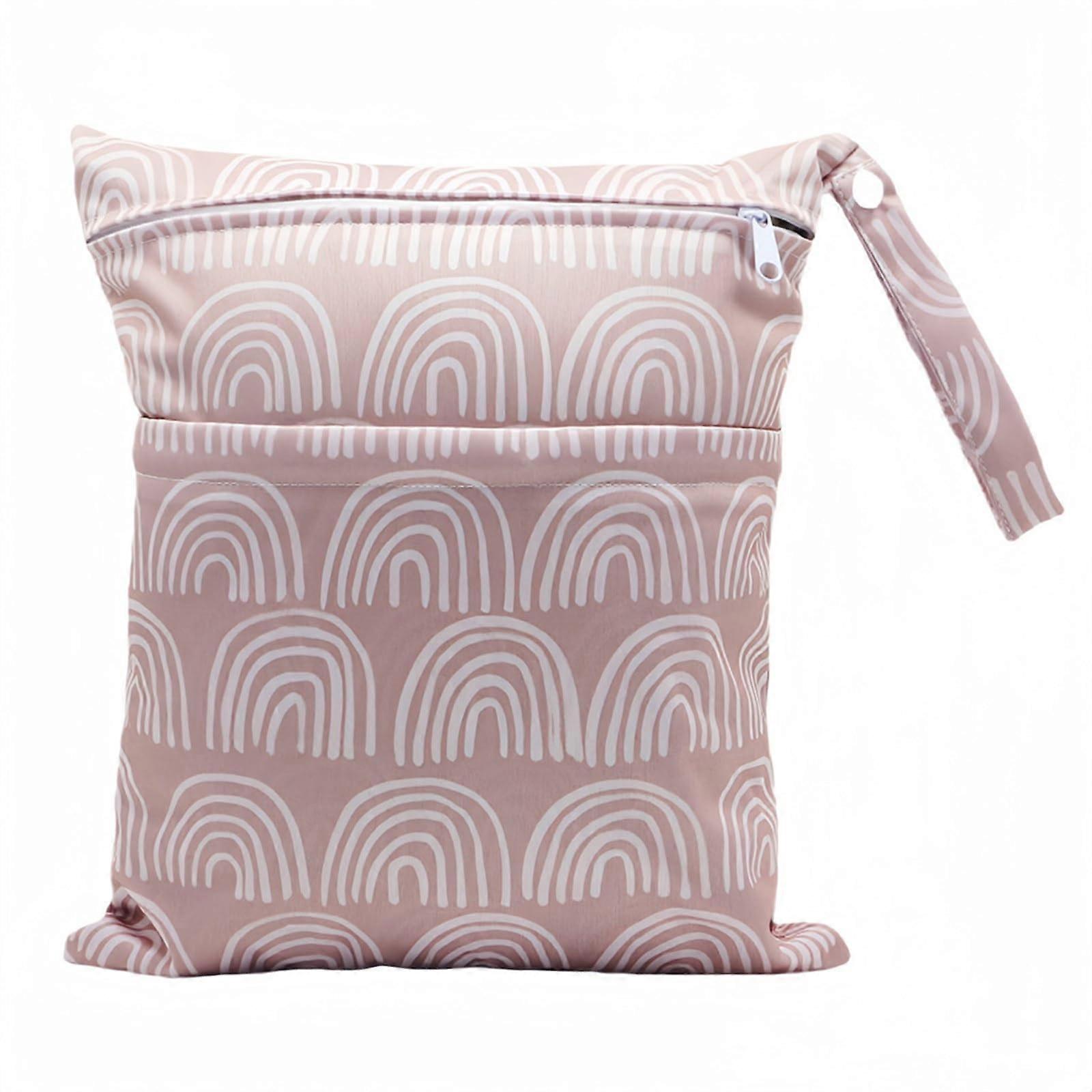 Waterproof Baby Diaper Bag, Minimalist Design, Lightweight, For Home And Travel, Tote-Style Storage