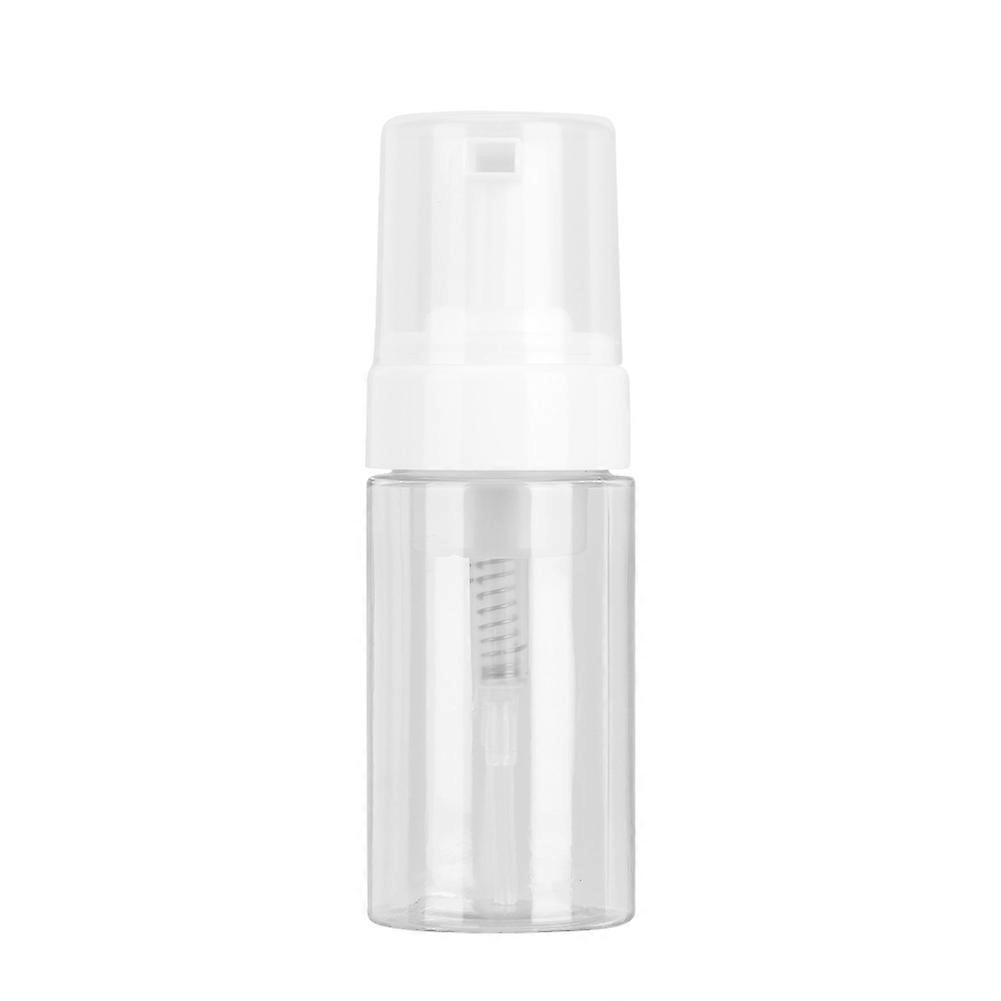 Portable Mousse Foaming Empty Bottle Refillable Travel Dispenser Container (Pump Head White))