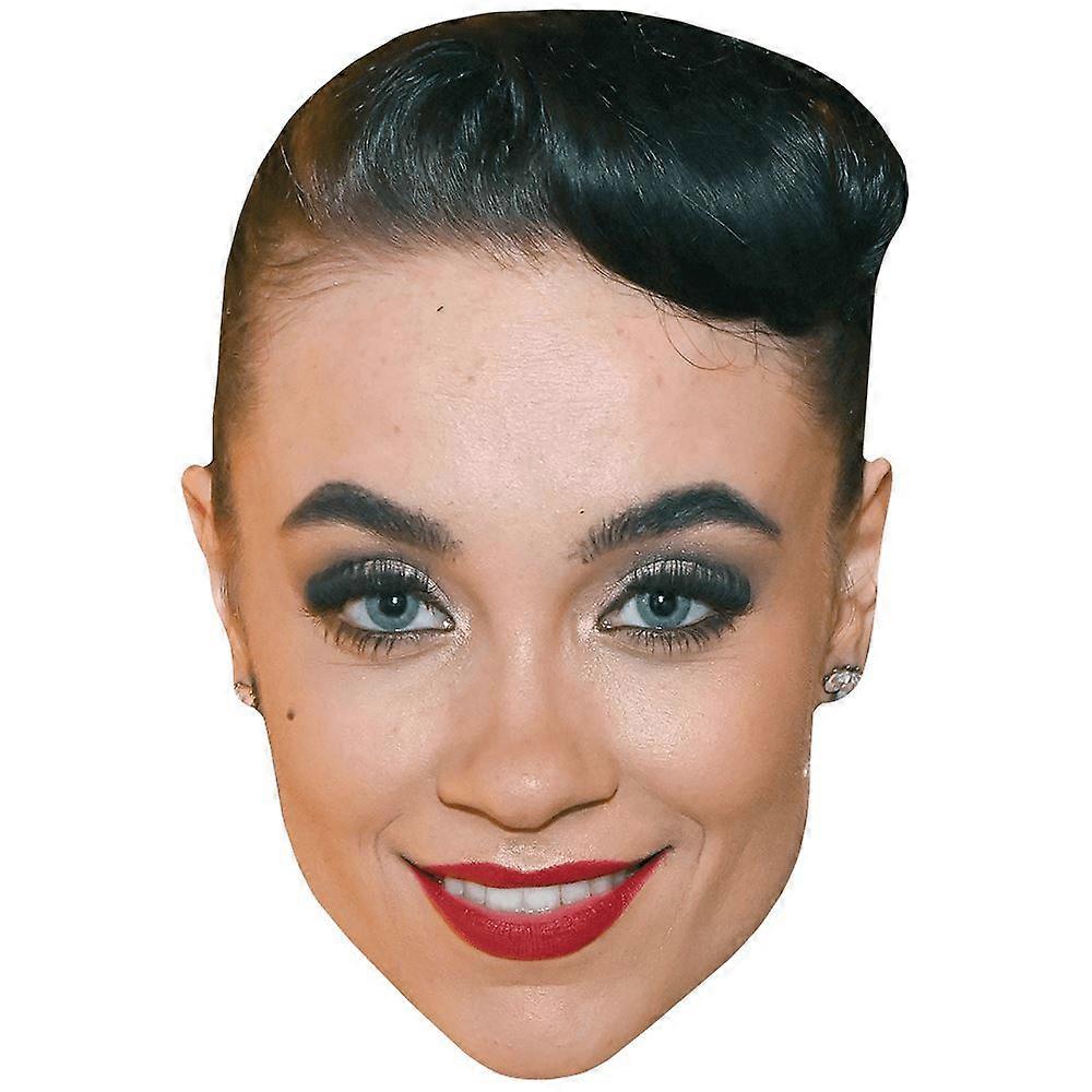Katie Dunsden (Smile) Celebrity Mask, Flat Card Face