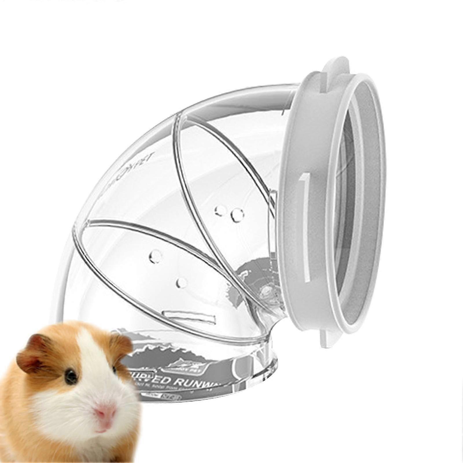 Transparent Hamster Tunnel  Durable Exercise Tube for Hamsters and Mice