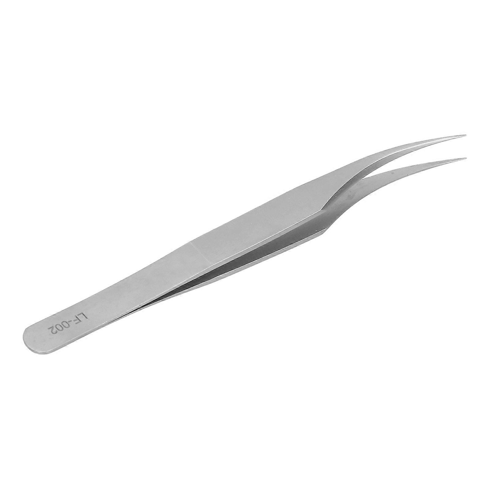 Eyelash Tweezers Arc Shape Curved Tweezers for Eyelash Grafting Extension High Elasticity Arc Shape Tweezers LF‑002
