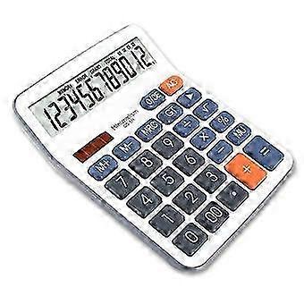 OS-5M Solar/Battery Dual Power Large Screen 12 Digit ABS Calculator Office School Calculator