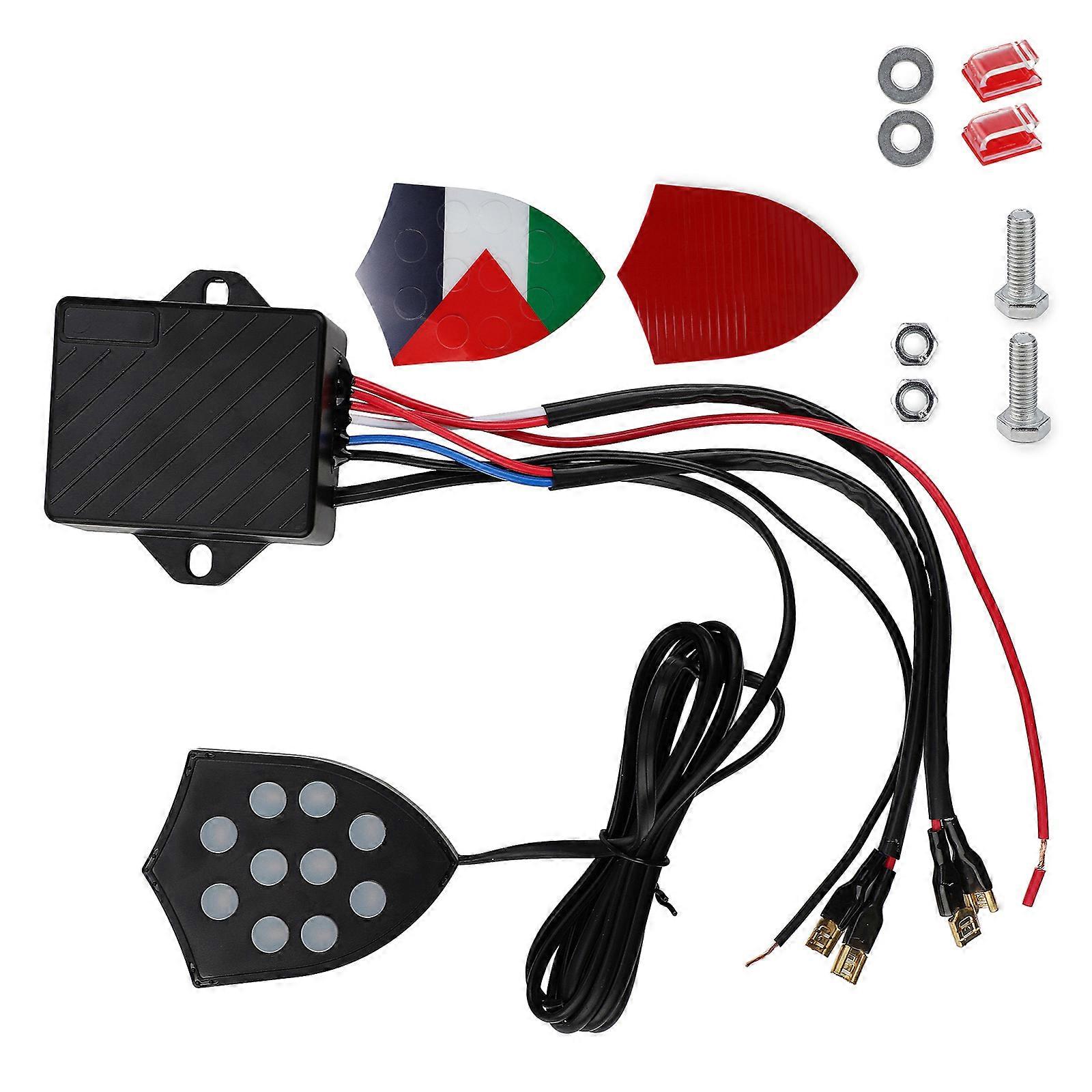 12-24V Car ElectricHorn Speaker Air Horn Controller Control Unit Automobiles Accessory Electric Siren Control Unit Multicolor