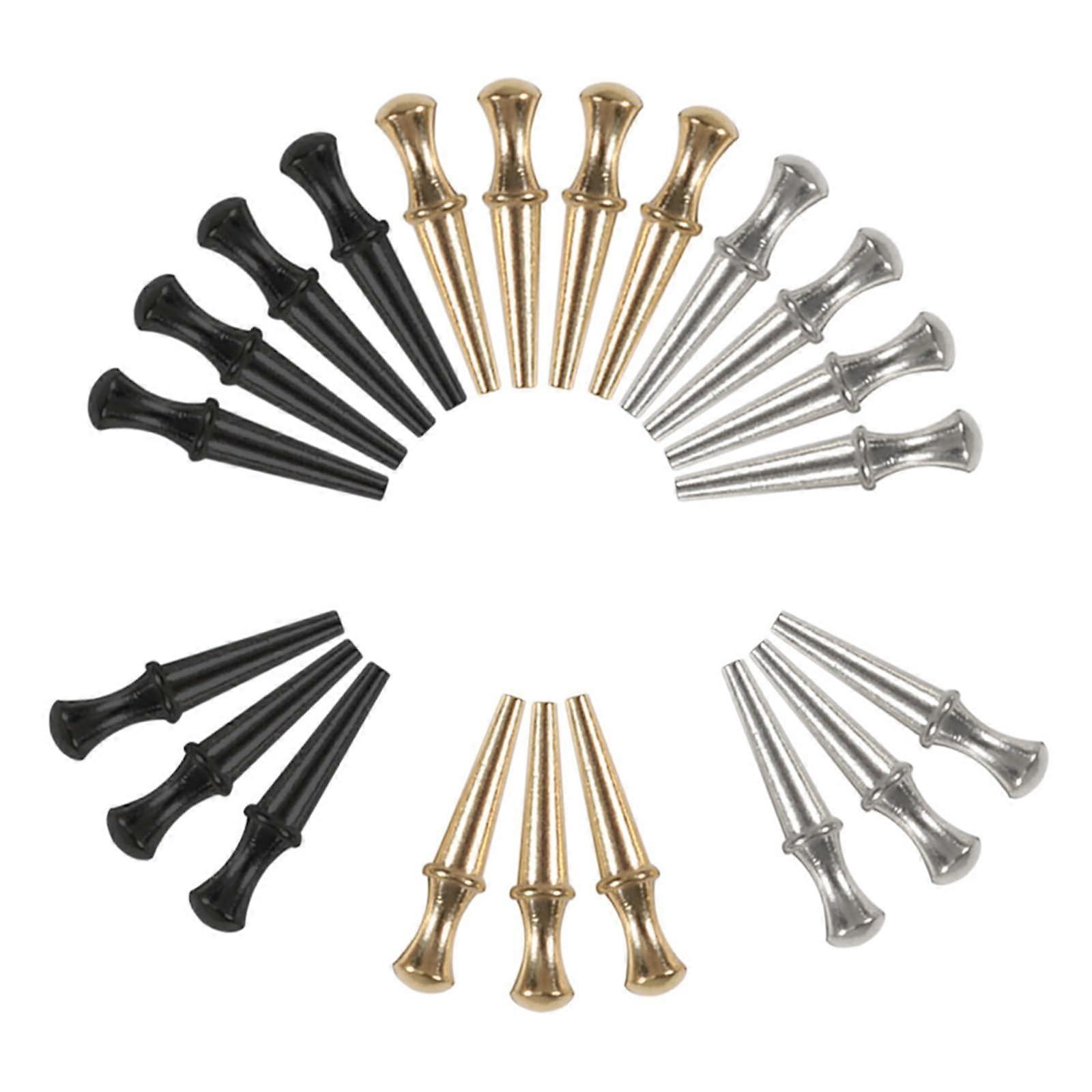 48 Pieces Cribbage Pegs Conical Designs Cribbage Board Pins Traditional 8Hole Cribbage Board Game