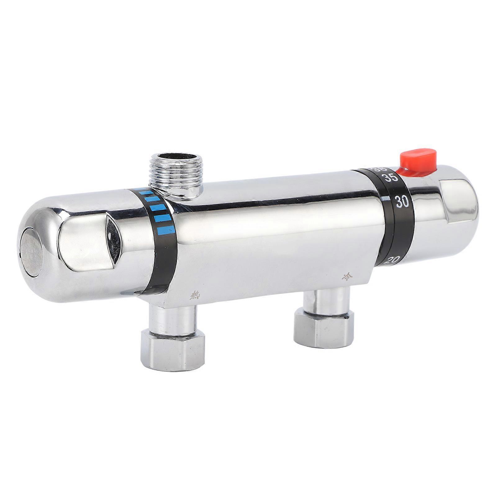 Thermostatic Mixing Valve DN15 Constant Temp Temperature Control Mixer Valve for Shower 