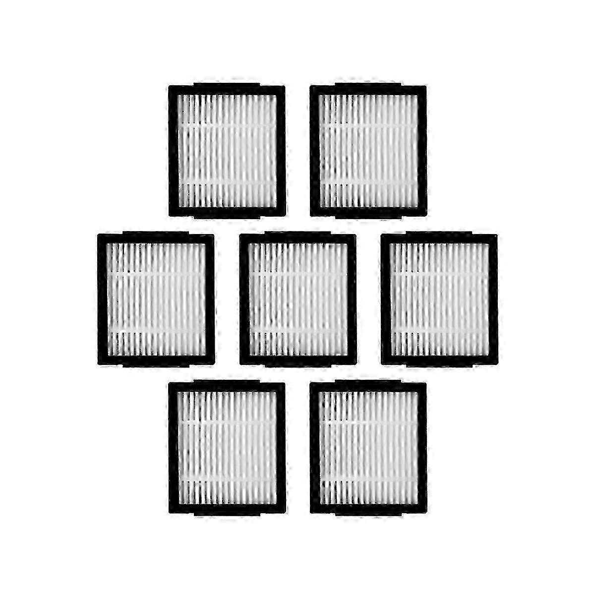 7-Piece HEPA Filter Accessory Set for Combo J7+ Robot Vacuum Cleaner - Replacement Spare Parts for Improved Cleaning Performance