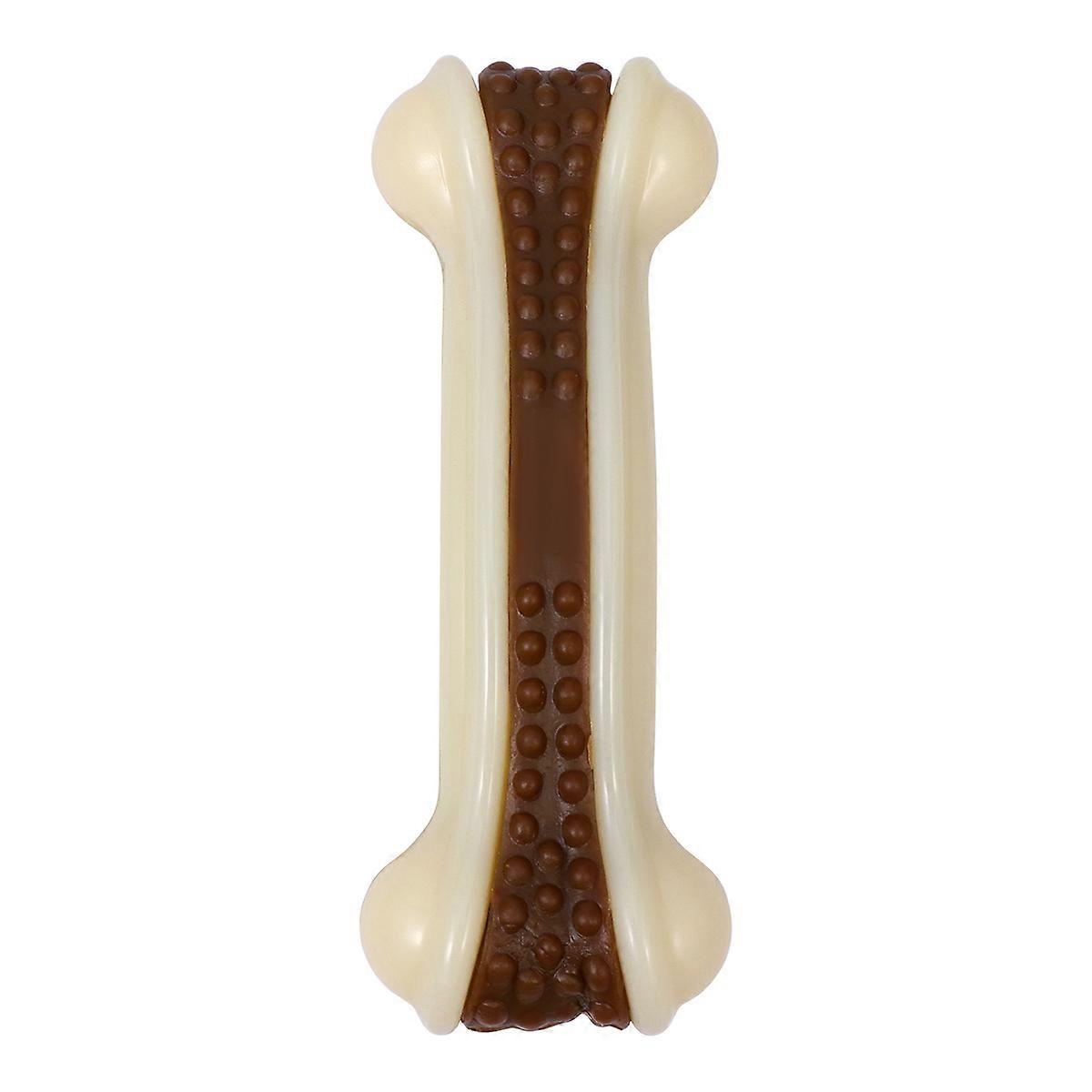 Durable Dog Grinding Bone Toys Made from Safe Plastic for Pet Use Assorted Color Large Size