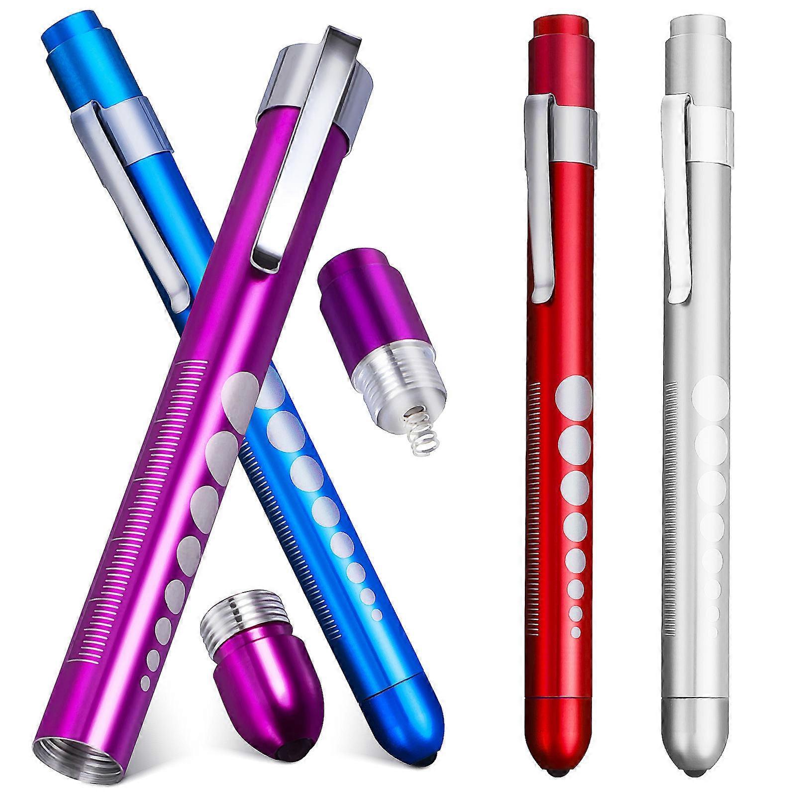 4pcs Medical Penlights Nursing Diagnostic Lights for Nurses and Doctors
