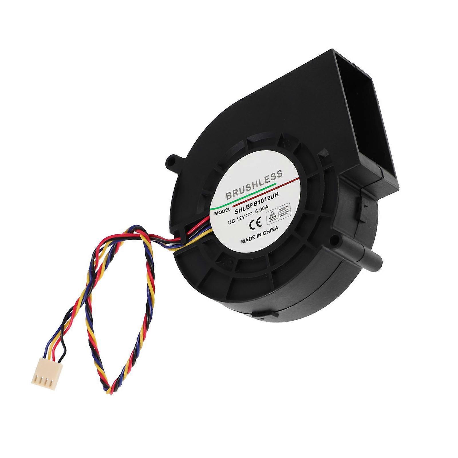 Durable 12V Blower Fan with High Precision Bearings for Laptop Use Black Color