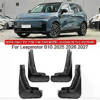 For Leapmotor B10 2025 2026 2027 Car Styling ABS Car Mud Flaps Splash Guard Mudguards MudFlaps Front Rear Fender Auto Accessory