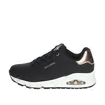 Trampki 177094 niskie czarne