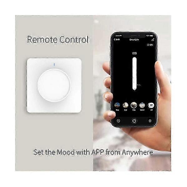 LED Zigbee dimming πίνακα ελέγχου LED dimming φορητό dimmer κουμπί φωτεινότητα Διαφήμιση
