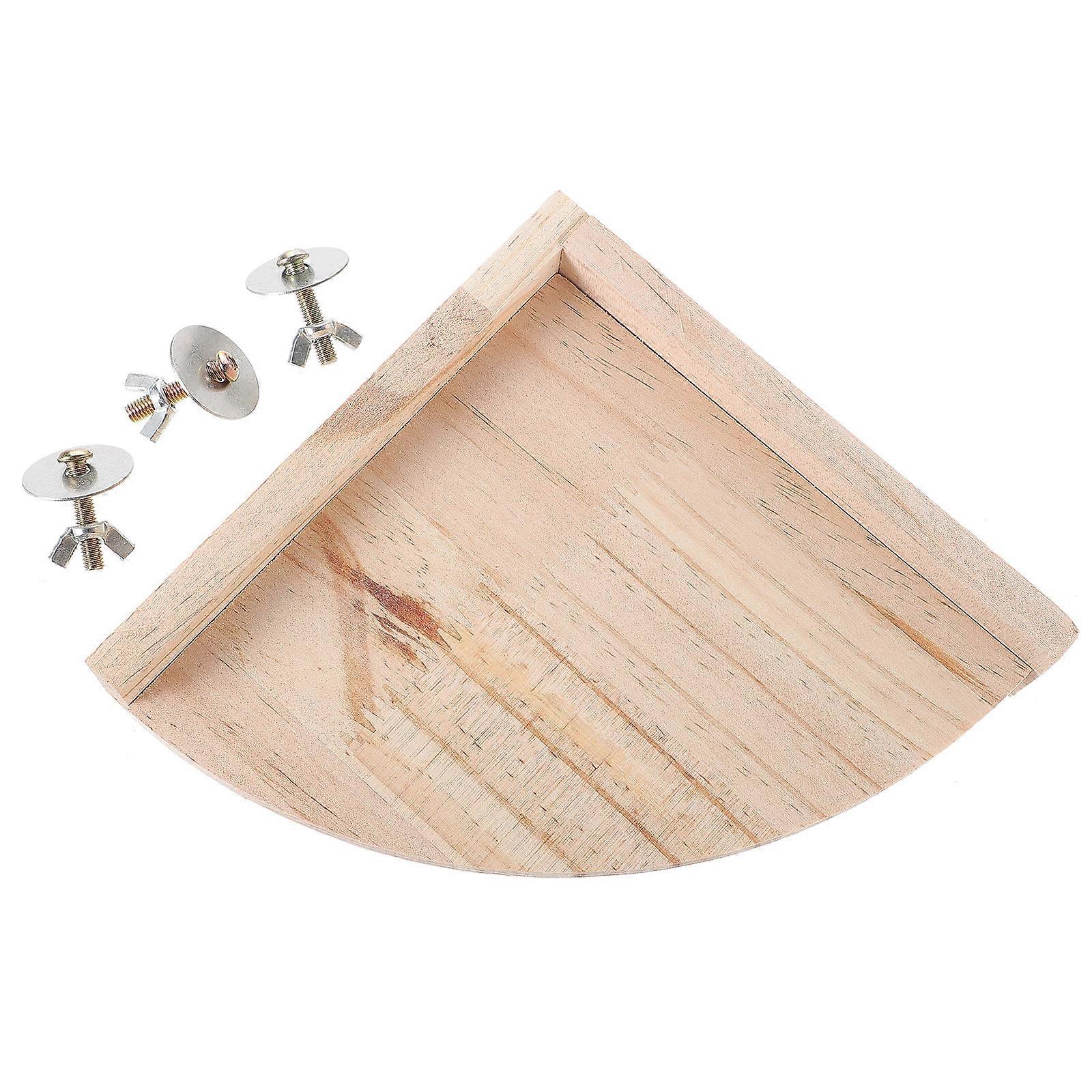Wooden Platform for Small Pets Great Gift Easy to Install in Cage Suitable for Hamsters Gerbils