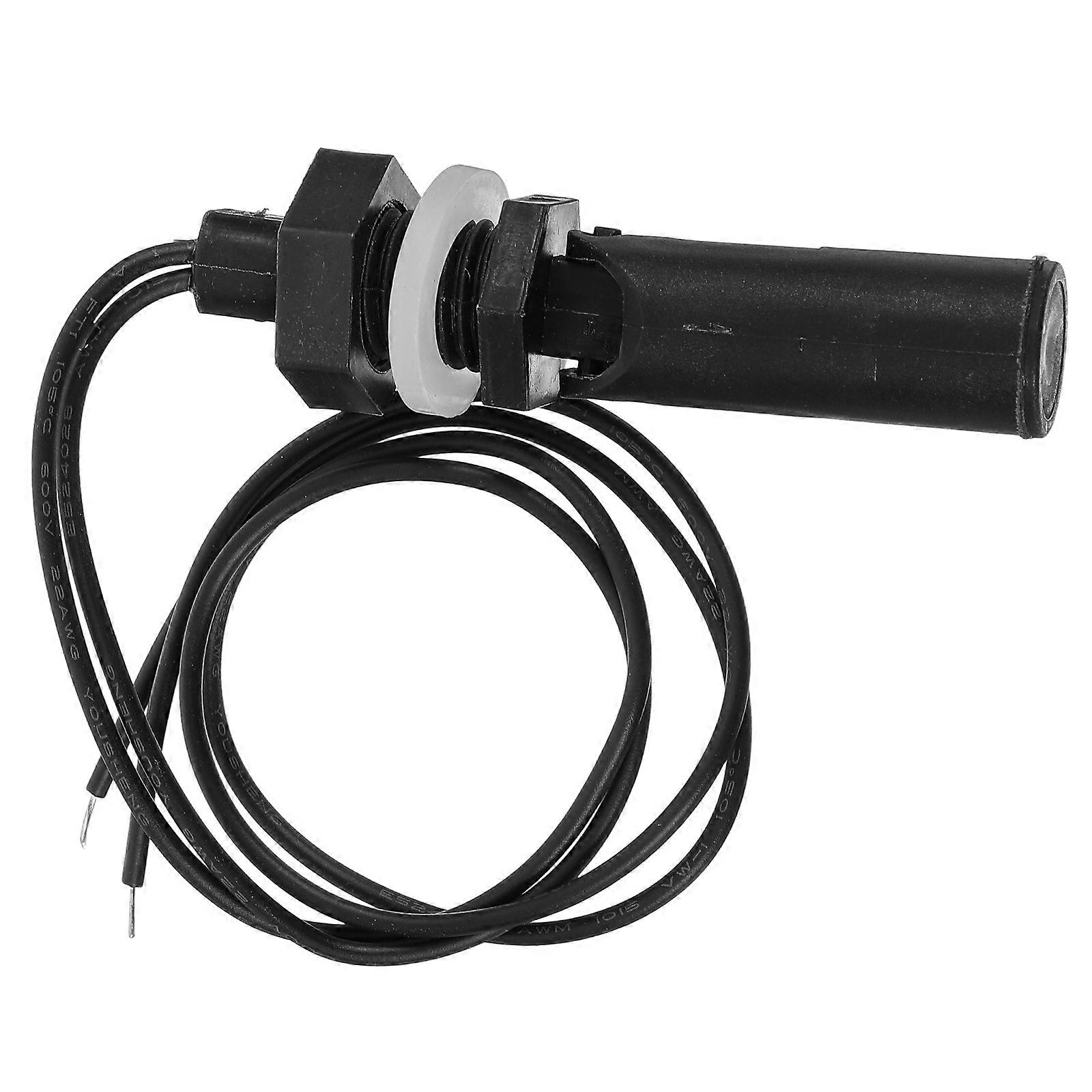 Float For Water Tank Level Sensor Liquid Level Detection Side Mount Design Black 1Pack