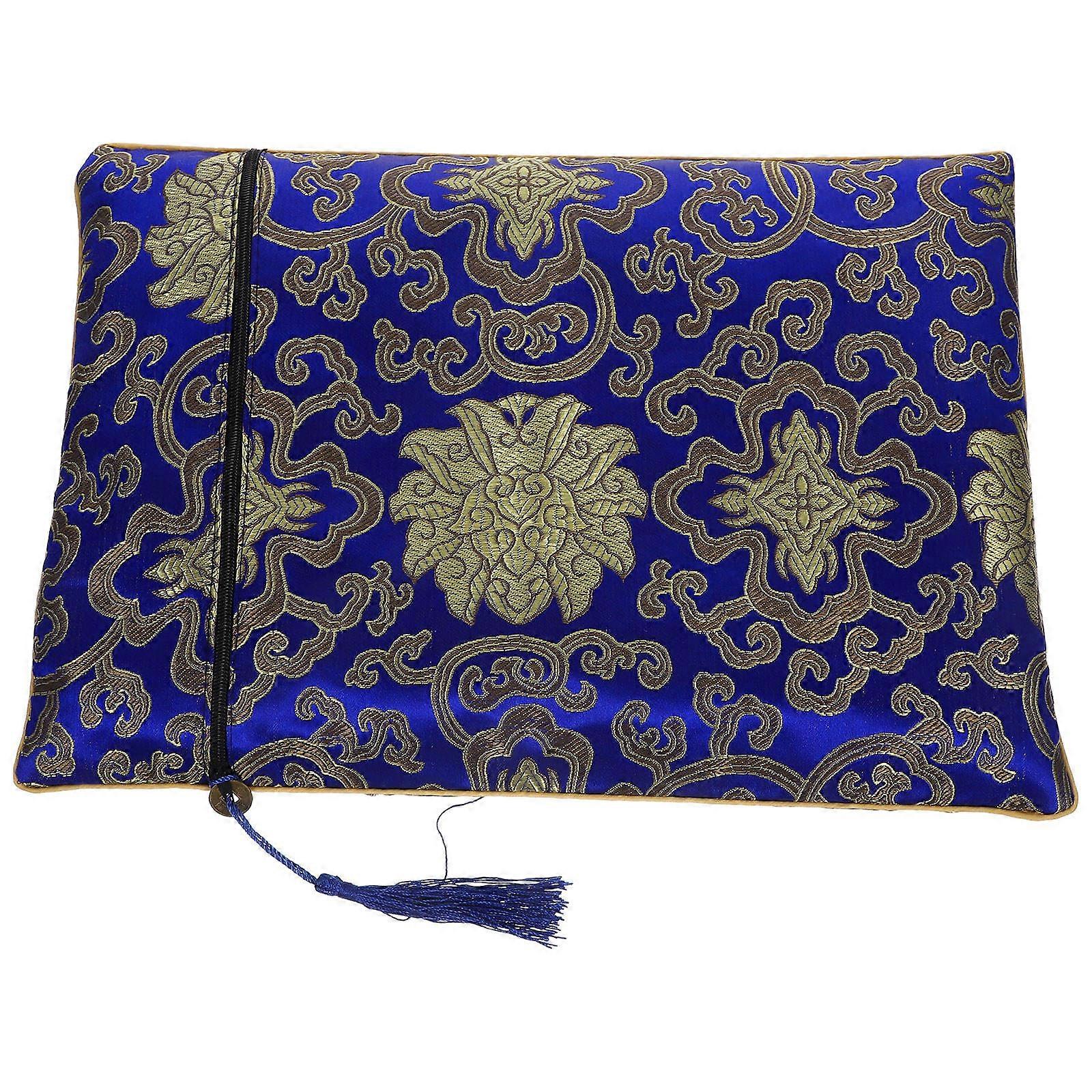 Zipper Pouch for Students   Large Capacity Multi Use Storage Bag for Stationery, Books & Documents   Stylish Floral Design for School & Travel