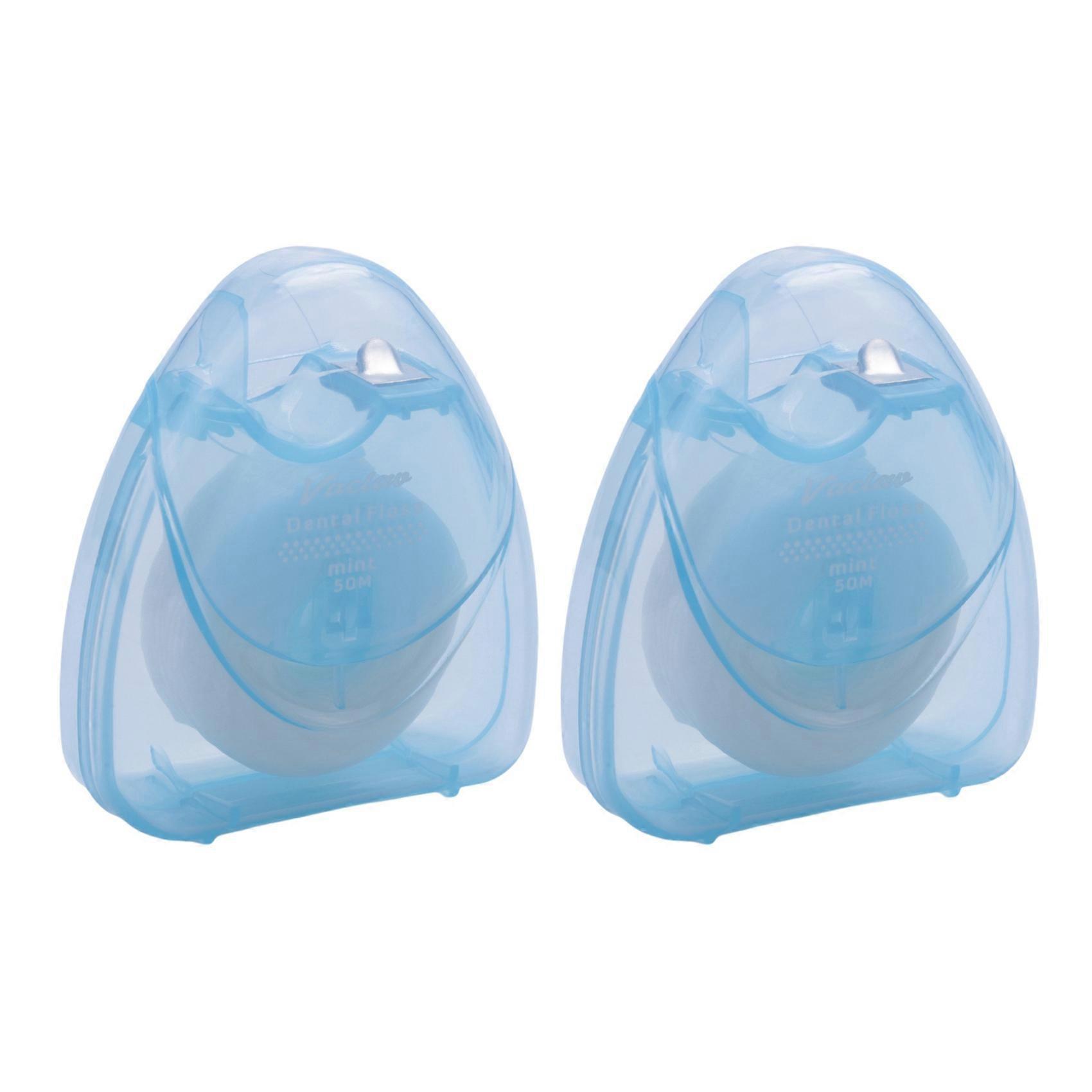 Vaclav 3X Wire Dental Floss 50 Meter 54 Yard Wire Floss Dental Mint Flavor Floss Pick Dental Flosser