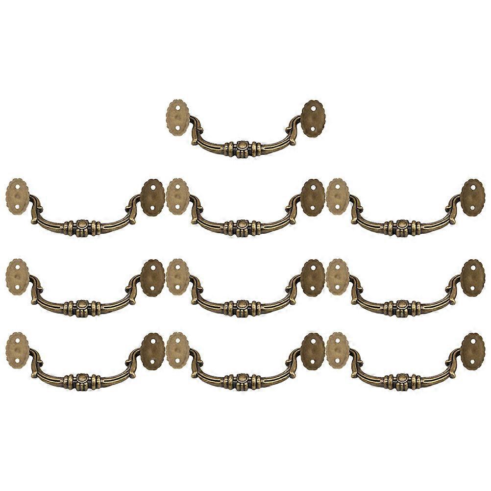 Vintage Style Cabinet Handles Drawer Knobs Antique Cupboard Pulls for Wardrobe Chest Dresser European Style Door Hardware Easy to Install Home