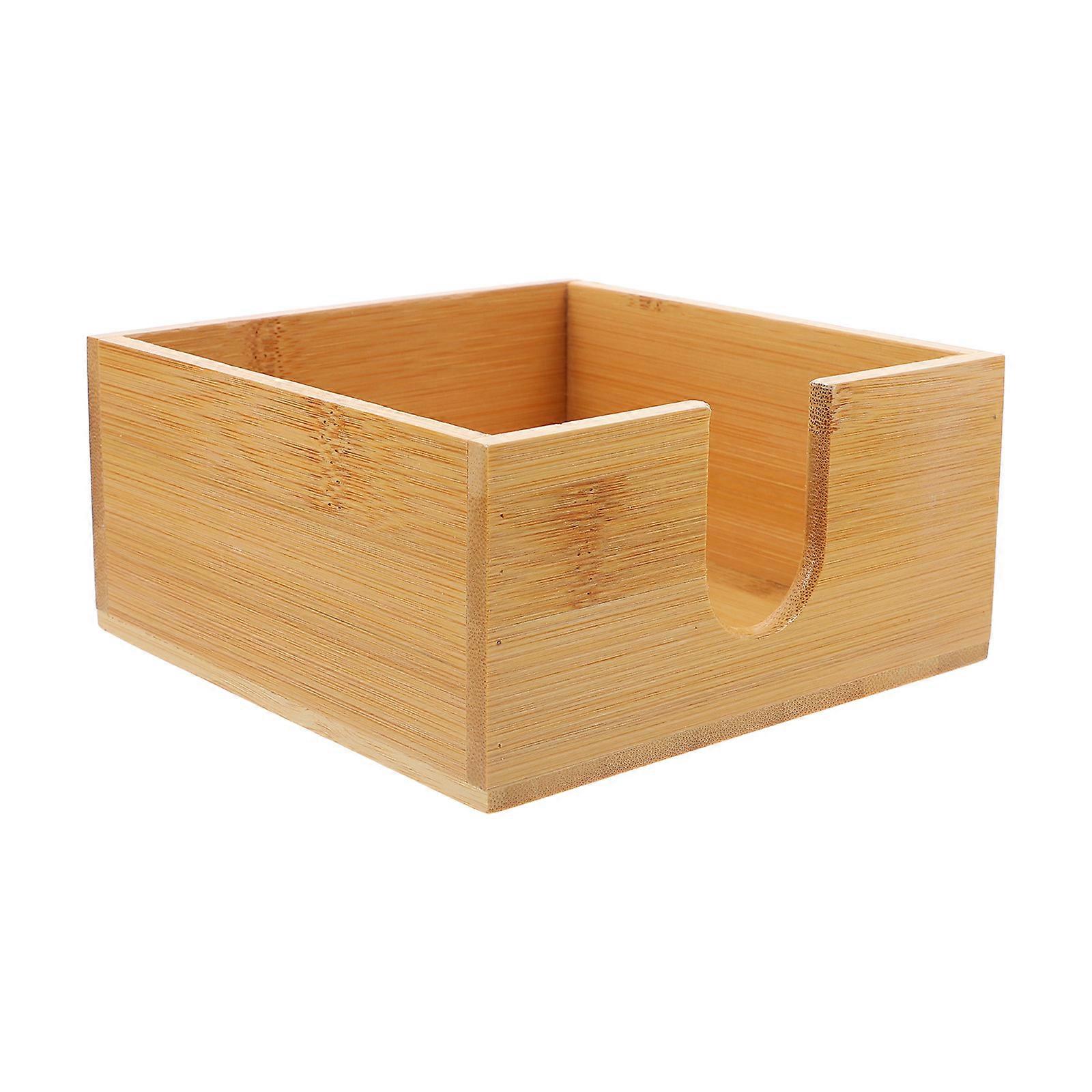 Khaki Synthetic Tissue Storage Box for Home and Shop Decorative and 1 Pc