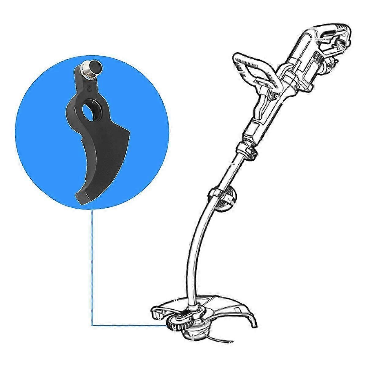 90567079 Replacement String Trimmer Lever for Black & GH610 Type 1, GH900 Type 1, GH900 Type 2
