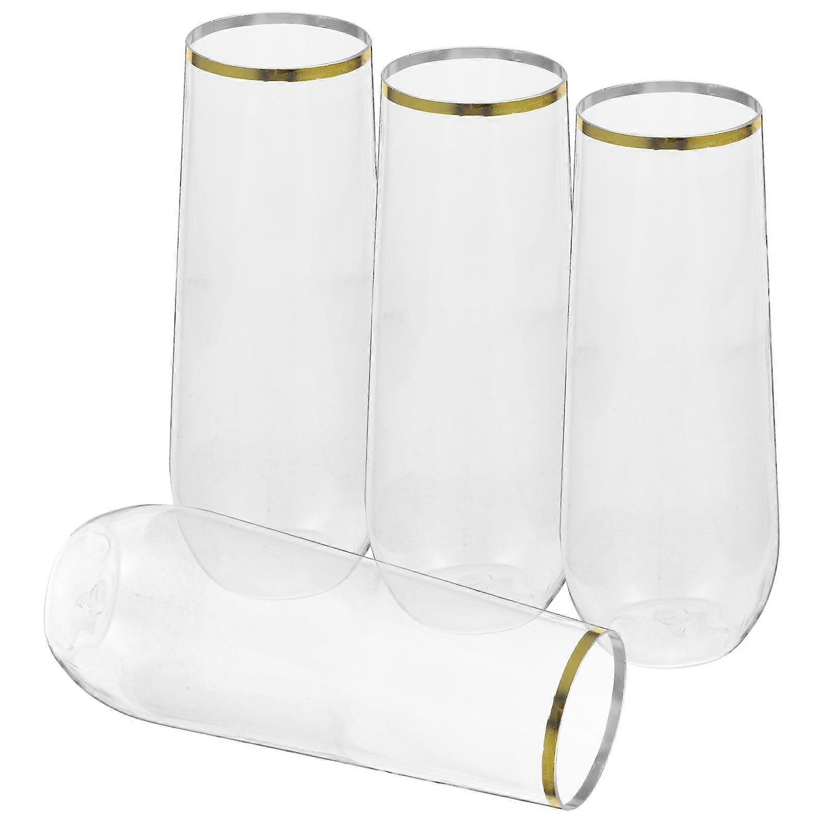 Multi-Functional Juice Cups 4Pcs Cups For Hotel And Occasions 5.70X1.97X1.97in