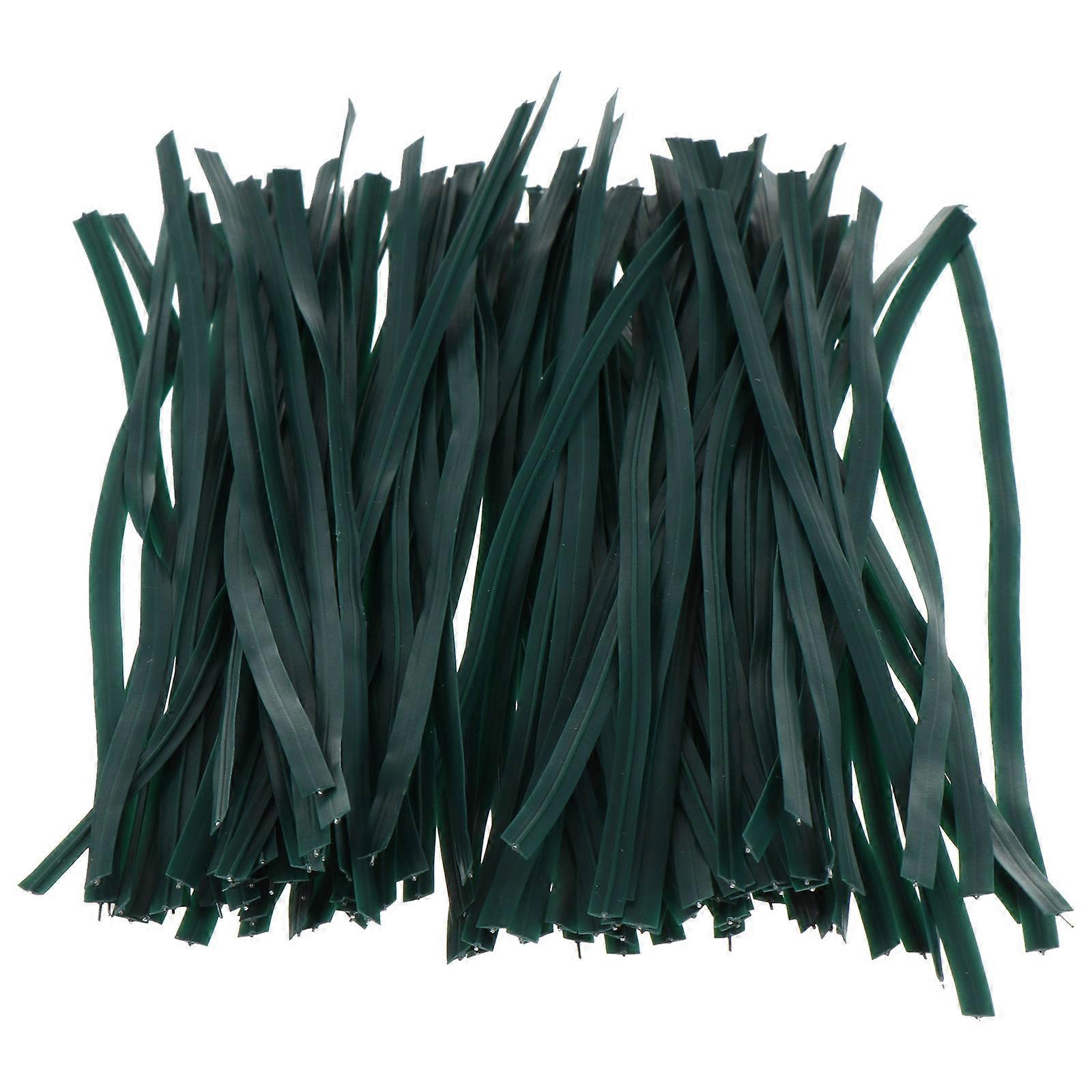 500pcs Durable Twisted Wire Plant Ties for Garden Climbing Plants, Vegetables, and Vines – Support for Trellises and Stakes