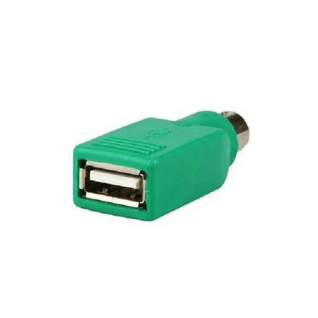 quality adapter for keyboards to USB port for round connectors, mouse and keyboard, no driver required, solid design