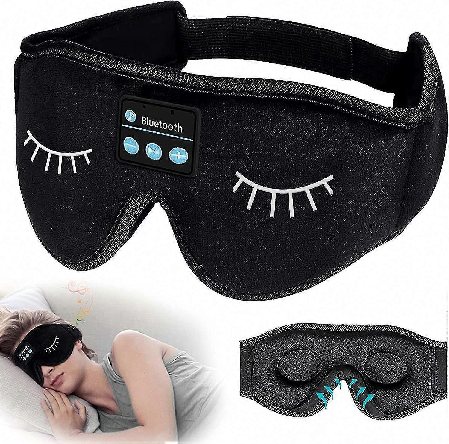 Bluetooth Sleep Mask Wireless Sleep Headphones