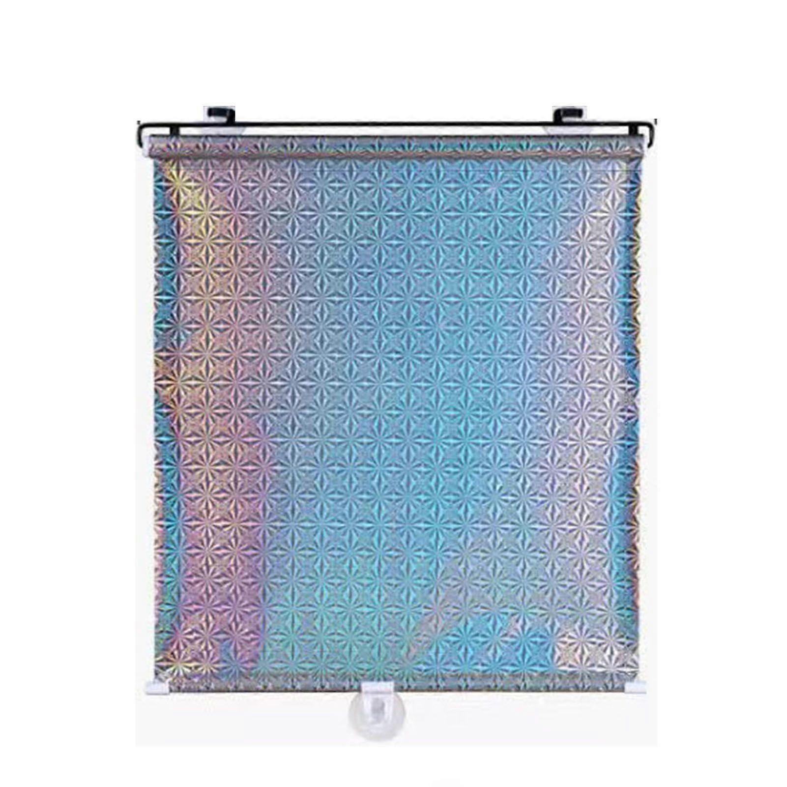 windshield sun shade retractable with suction cup mount