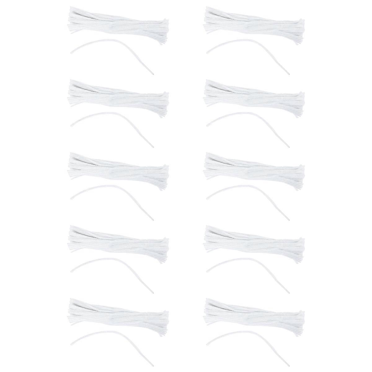 1000 Pcs 30cm Creation Pipe Cleaners, White
