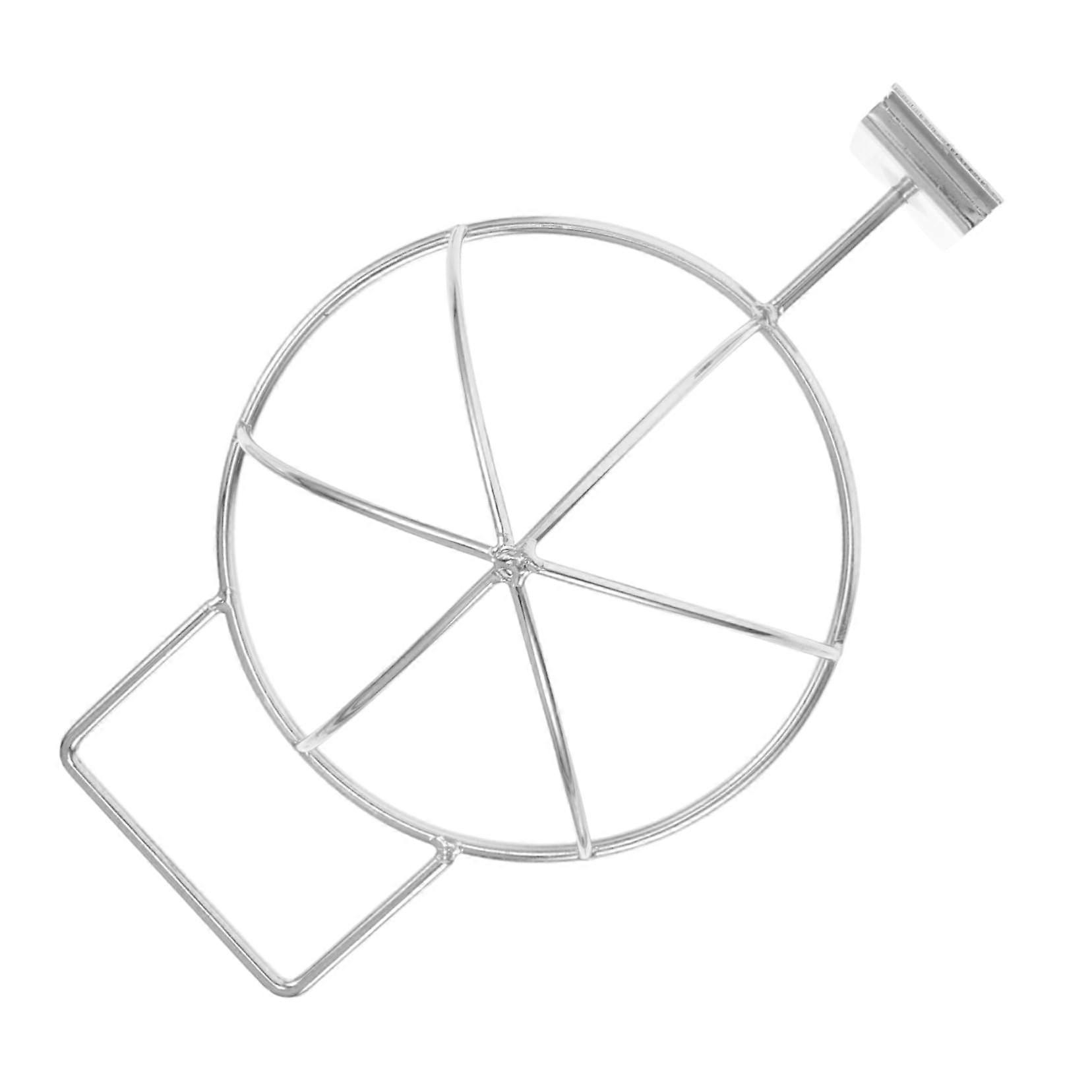 Helmet Hanger with Hook Wall-Mounted Helmet Hook for Hat Storage and Hat Organization Made of Alloy in Silver