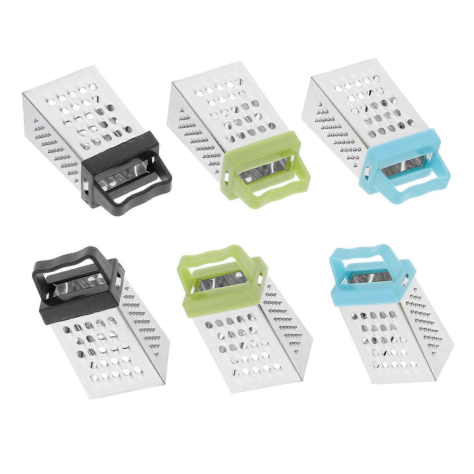 Compact 4in1 Mini for Fruits Vegetables Cheese with Stainless Steel and Comfortable Handle Assorted Color