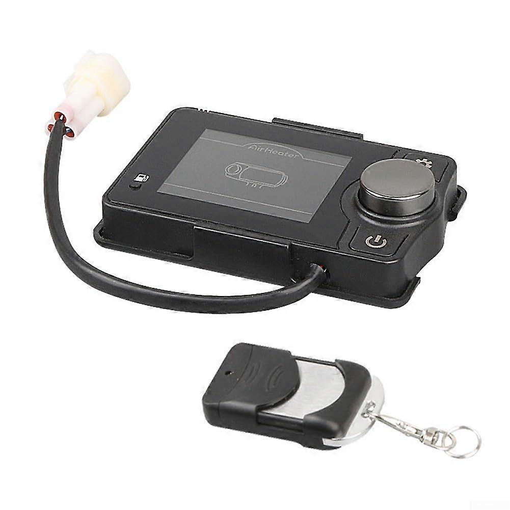 Remote Control LCD Switch for Diesel Auxiliary Heater, Wireless Compatibility, Easy Installation, Adjustable Temperature Settings